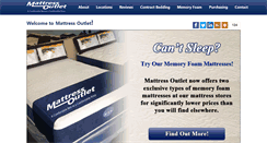 Desktop Screenshot of mattoutlet.com
